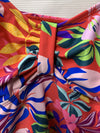 Women's Caribbean Joe Floral Tankini Swim Top RL2SP31 Size 14 Pull On Stretchy