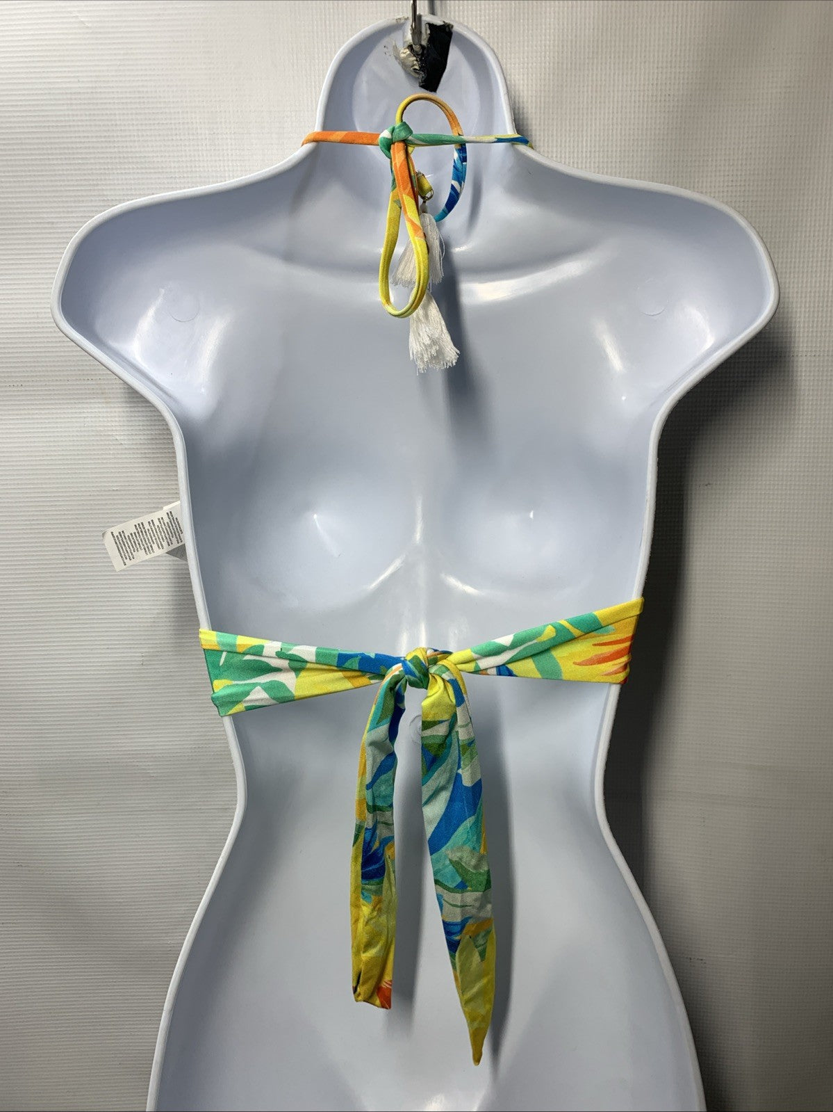 Sunshine 79 S737-0120 Triangle Halter Bikini Swimsuit Top Beach Swimwear Size 6