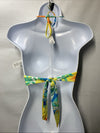 Sunshine 79 S737-0120 Triangle Halter Bikini Swimsuit Top Beach Swimwear Size 6