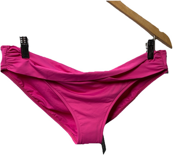 Seafolly  Twist Band Hipster Full Coverage Bikini Bottom , Pink Size 16 Swimsuit