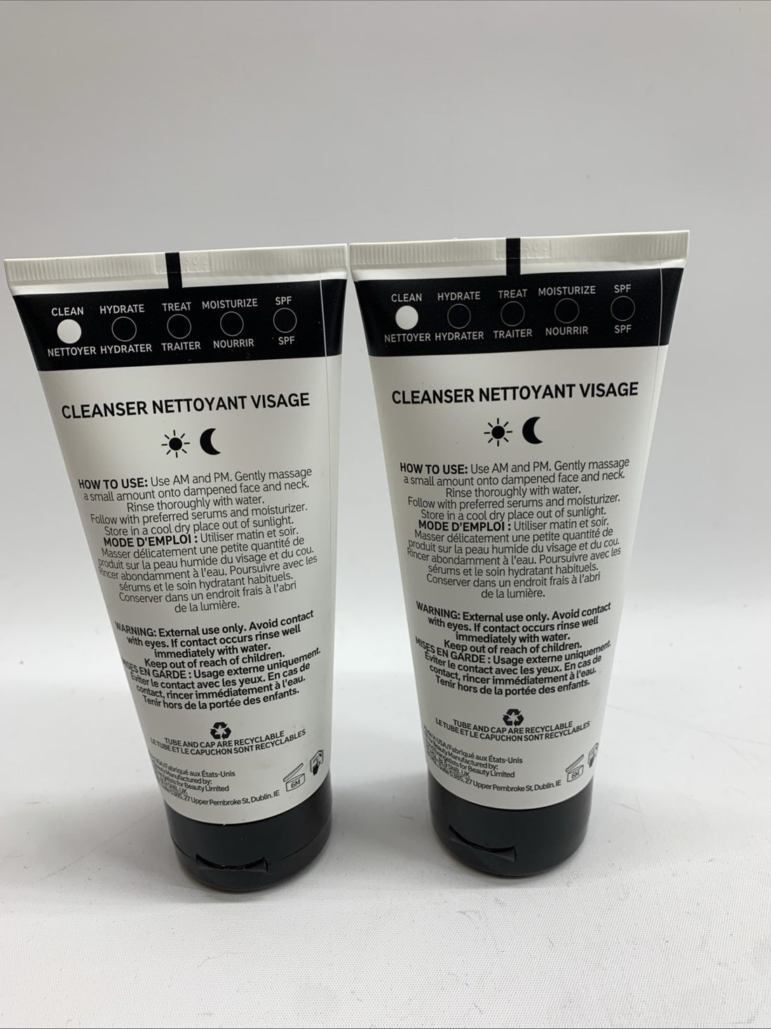 Lot of 2 THE INKEY LIST Oat Cleansing Balm 5.0 Oz/150ml Dissolves Makeup Cleanse
