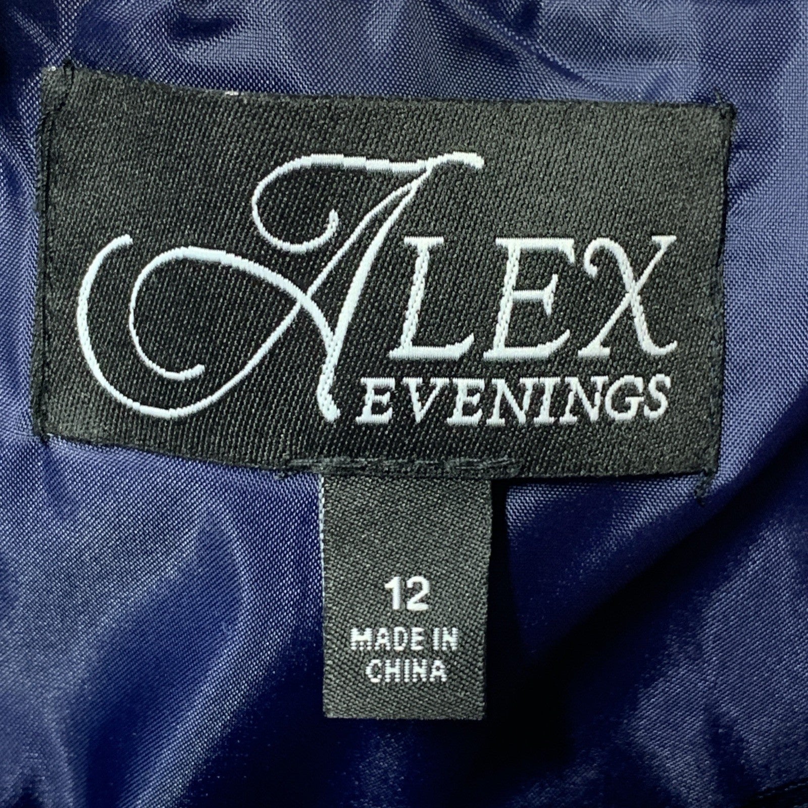 Alex Evenings Women's Formal Long Ballgown Mother of The Bride Dress Size 12