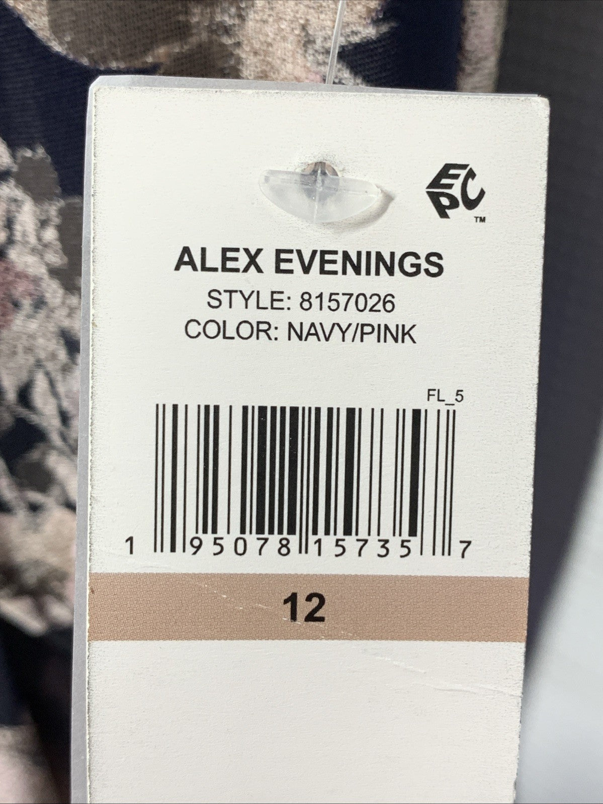 Alex Evenings Women's Formal Long Ballgown Mother of The Bride Dress Size 12