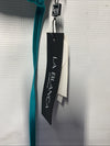 La Blanca Womens Goddess Halter Bikini Swimsuit Top Teal Swimwear LB5RR80 Size 4