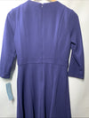 London Times Womens Tab-Waist Fit & Flare Formal Dress 3/4-length Sleeve Size 4P