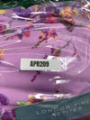 London Times Floral Border Cap Sleeve Fit & Flare Dress Rounded neckline Size 8P