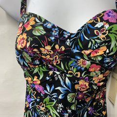 Gottex Women's Tankini Top 34D Pull-On Swimsuit Floral Swimwear Beach E24081D20