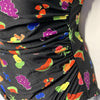 Kate Spade New York Women's Swimwear Bandeau One Piece Beach Swimsuit Size Small