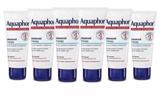 Multi-Purpose Dry Skin Therapy Ointment 1.75 Oz Tubes for On-the-Go Care 6 Pack