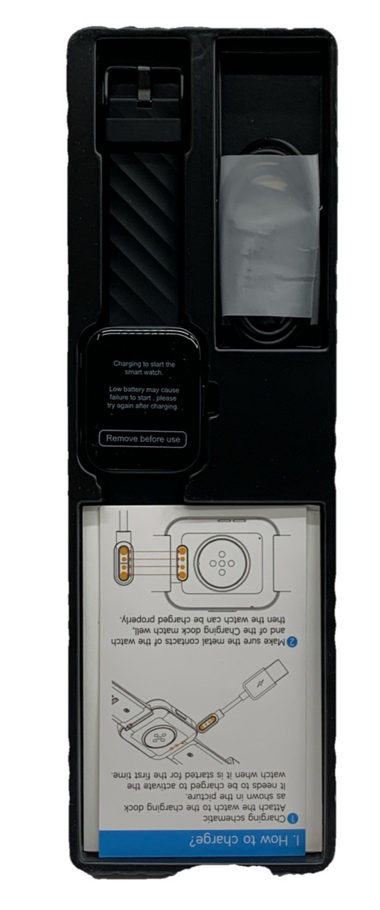 Smart Watch (answer/make Calls) 1.85” Digital Fitness Record For iOS And Android