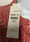 Calvin Klein Women's Crepe Relaxed Button-Down Shirt Long Sleeve Size Small