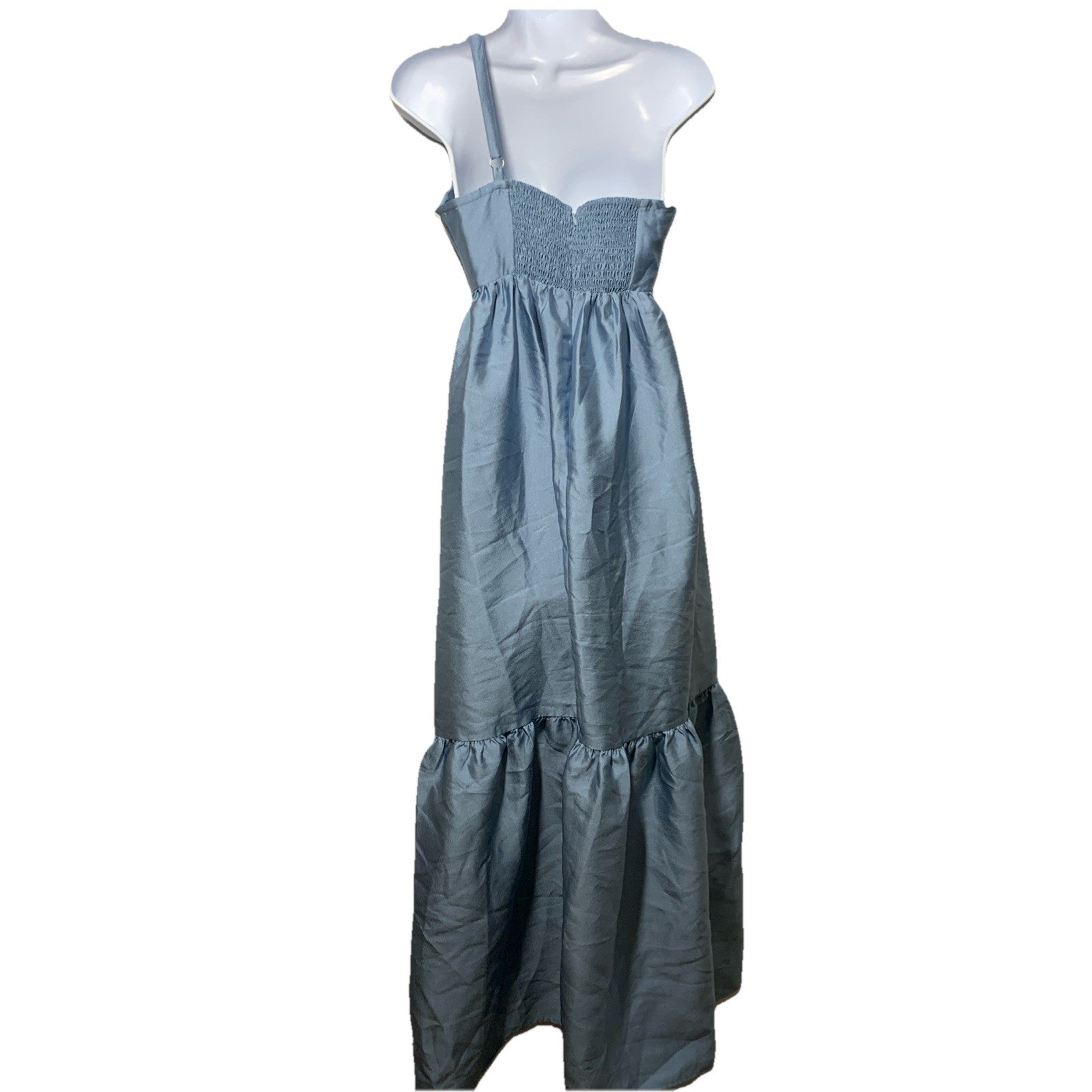 Petal and Pup Betina Bow Front Maxi Dress Sleeveless Formal Wedding Size Small