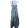 Petal and Pup Betina Bow Front Maxi Dress Sleeveless Formal Wedding Size Small