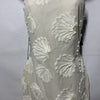 White Fox Paradise Cove Strapless Maxi Dress Cocktail Party Cream Back Zip XS