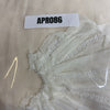 White Fox Paradise Cove Strapless Maxi Dress Cocktail Party Cream Back Zip XS