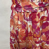 Petal + Pup Caroline Maxi Halter Dress Floral Red Orange Sleeveless Size Small