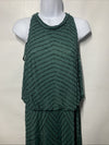 Adrianna Papell Dress Women's Beaded Halter Gown Cocktail Formal Evening Size 12