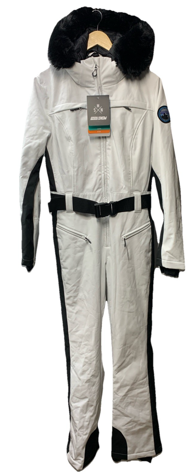 GSOU SNOW Ski Womens Waterproof Snowsuit Snowboard Jacket Slim Large Long Sleeve