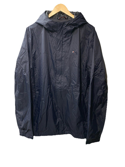 Tommy Hilfiger Mens Lightweight Breathable Waterproof Hooded Rain Jacket Sz - XL