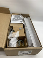 SCHLAGE F60 CEN 716 Century Single Cylinder Handleset & Plymouth Knob Aged Bronz