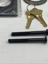 SCHLAGE F60 CEN 716 Century Single Cylinder Handleset & Plymouth Knob Aged Bronz