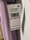 Alex Evenings Women's 3/4 Sleeve Stretch Lace Bodice Mock One Piece Gown Size 10