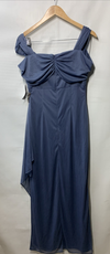 Alex Evenings Womens Long Cold Shoulder Mother of the Bride Evening Dress Size 6