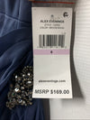 Alex Evenings Womens Long Cold Shoulder Mother of the Bride Evening Dress Size 6