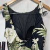 Maxine of Hollywood Women's Greenery High Neck Maillot One Piece Swimsuit Size 8