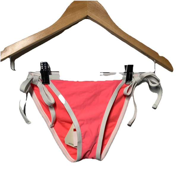 Live Salty Women's Tie Side Bikini Bottom Cheeky Coverage Underwear Size XS