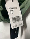 La Blanca LB4BC93 Women's Hipster Swimsuit Bottom Olive Underwear Swimwear 12