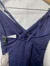La Blanca Women's Island Goddess One Piece Swimsuit Indigo Swimwear Size 12