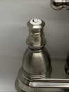 Lavatory Faucet 4 Inch Centerset Porcelain Cross Handle KB1608PX - FOR PARTS