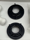 Lavatory Faucet 4 Inch Centerset Porcelain Cross Handle KB1608PX - FOR PARTS