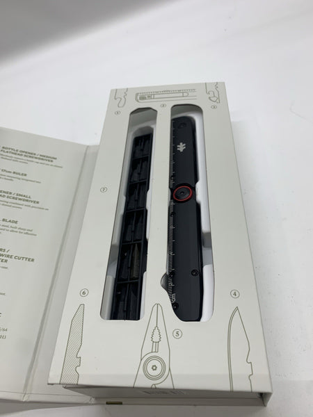 Swiss Tech Taktstock AUS-8 Steel Blade 26-in-1 Folding Multitool Kit Compact