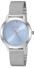 GUESS Women's Quartz Stainless-Steel Strap Silver Casual Watch Analog U1197L2