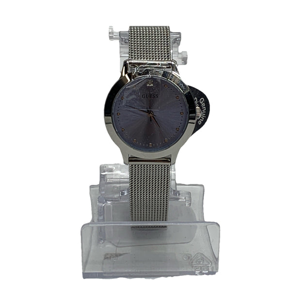 GUESS Women's Quartz Stainless-Steel Strap Silver Casual Watch Analog U1197L2