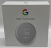 Google Nest Smart Thermostat Home Programmable Wifi Thermostat GA01334-US Snow