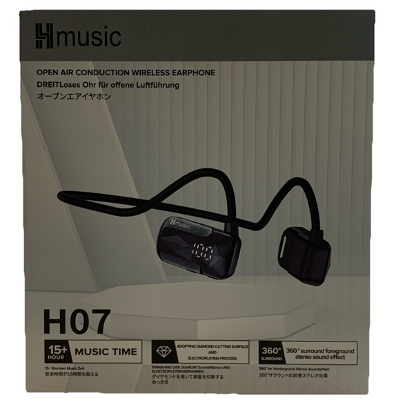 Open Ear Headphones, Bluetooth 5.4 Air Conduction Headphones, ENC Calls, 16H