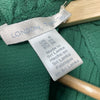 London Times Women's Smocked Bodice Ruffle Neck Puff Sleeve Midi Size 6 Green