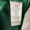 London Times Women's Smocked Bodice Ruffle Neck Puff Sleeve Midi Size 6 Green