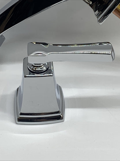 Moen TV6220 Boardwalk Chrome Two-Handle High Arc Widespread Bathroom Sink Faucet