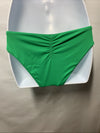 BECCA Women's Color Code Bikini Bottom Shirred Back Cheeky Coverage Swimwear XS