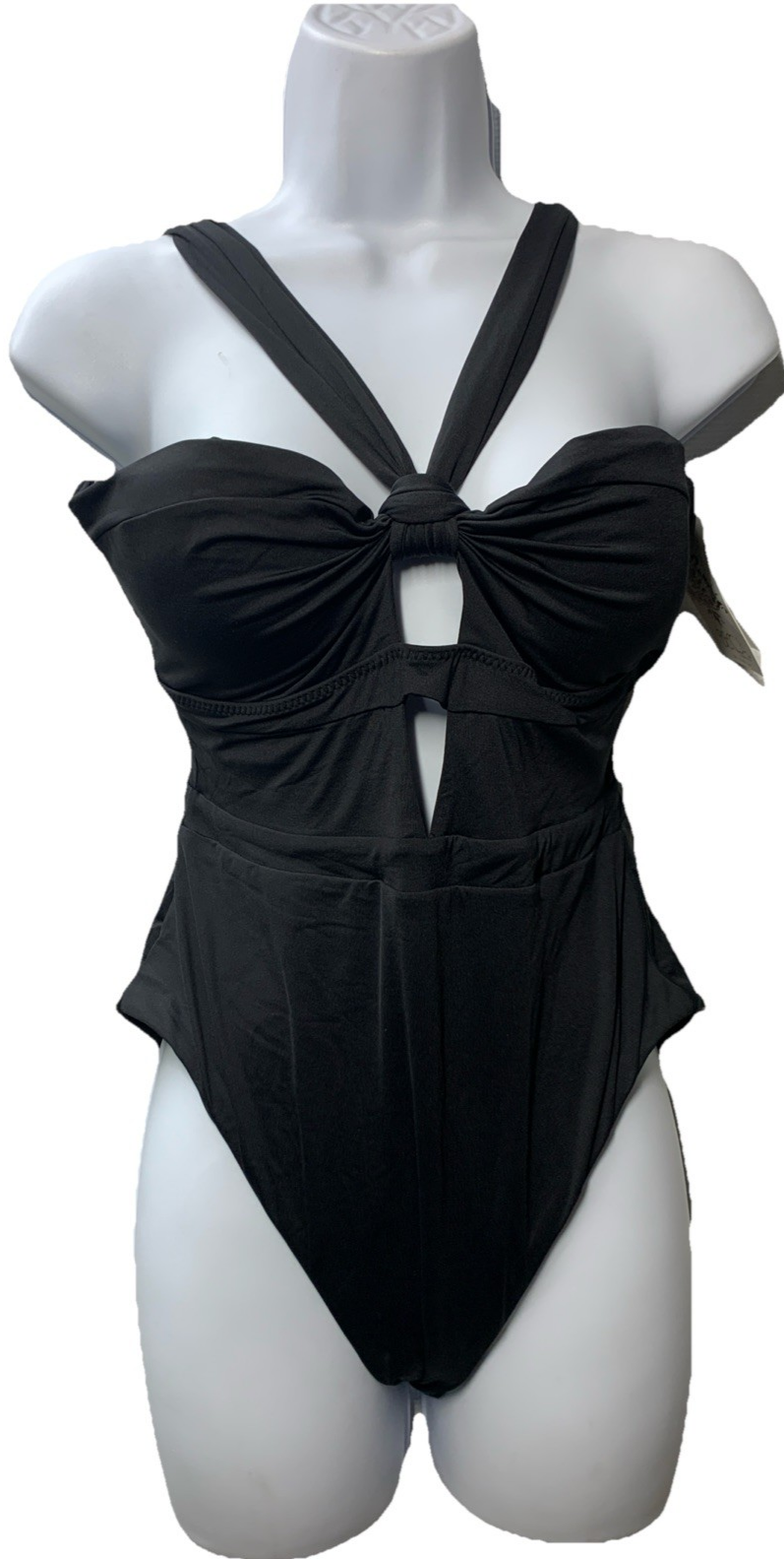 Becca Virtue Color Code Rylie Convertible Bandeau One Piece Swimsuit Size Large