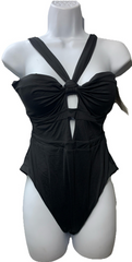 Becca Virtue Color Code Rylie Convertible Bandeau One Piece Swimsuit Size Large