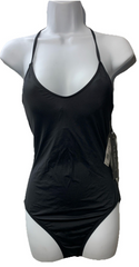 La Blanca LB0IG07 Womens Island Goddess One Piece Swimsuit Black Swimwear Size 6
