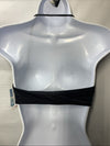 Roxy Women's Bandeau w/Lattice Bikini Top Removable Strap & Pads Swimwear Black
