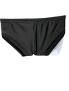 Speedo Men's Competition Training Suit Diving Swimming Brief Black Underwear 32