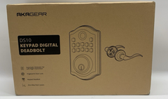 Akagear DS10 Keyless Entry Door Lock 2 Lever Handle Fingerprint Door Lock Keypad