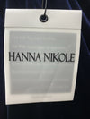 Hanna Nikole Women's Plus Size Velvet Side Slit Sequin Dress V Neck - Size 20W